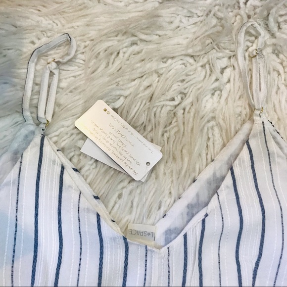 New🌿I Space Spag Straps Wraparound v frt Stripe - Picture 8 of 8